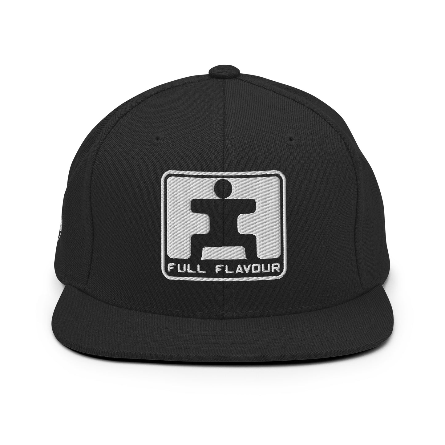 FULL FLAVOUR BLACK SNAPBACK