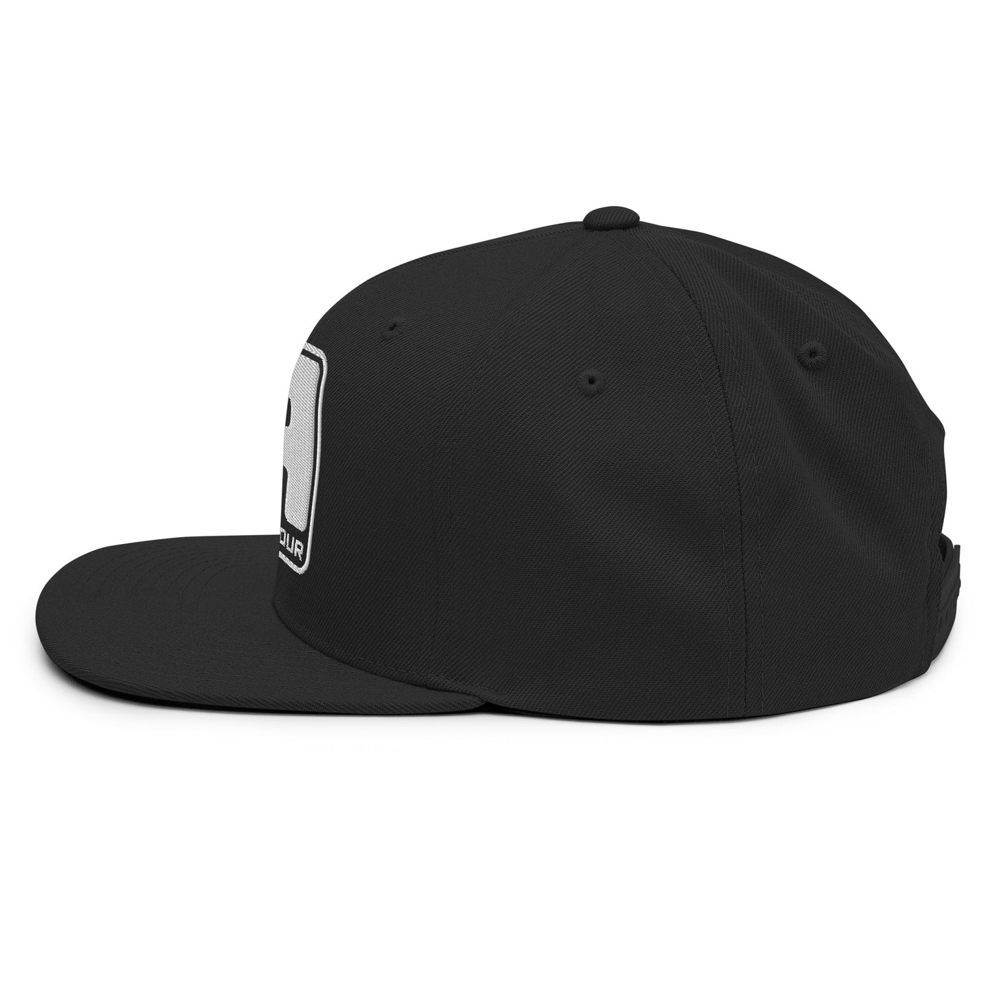 FULL FLAVOUR BLACK SNAPBACK