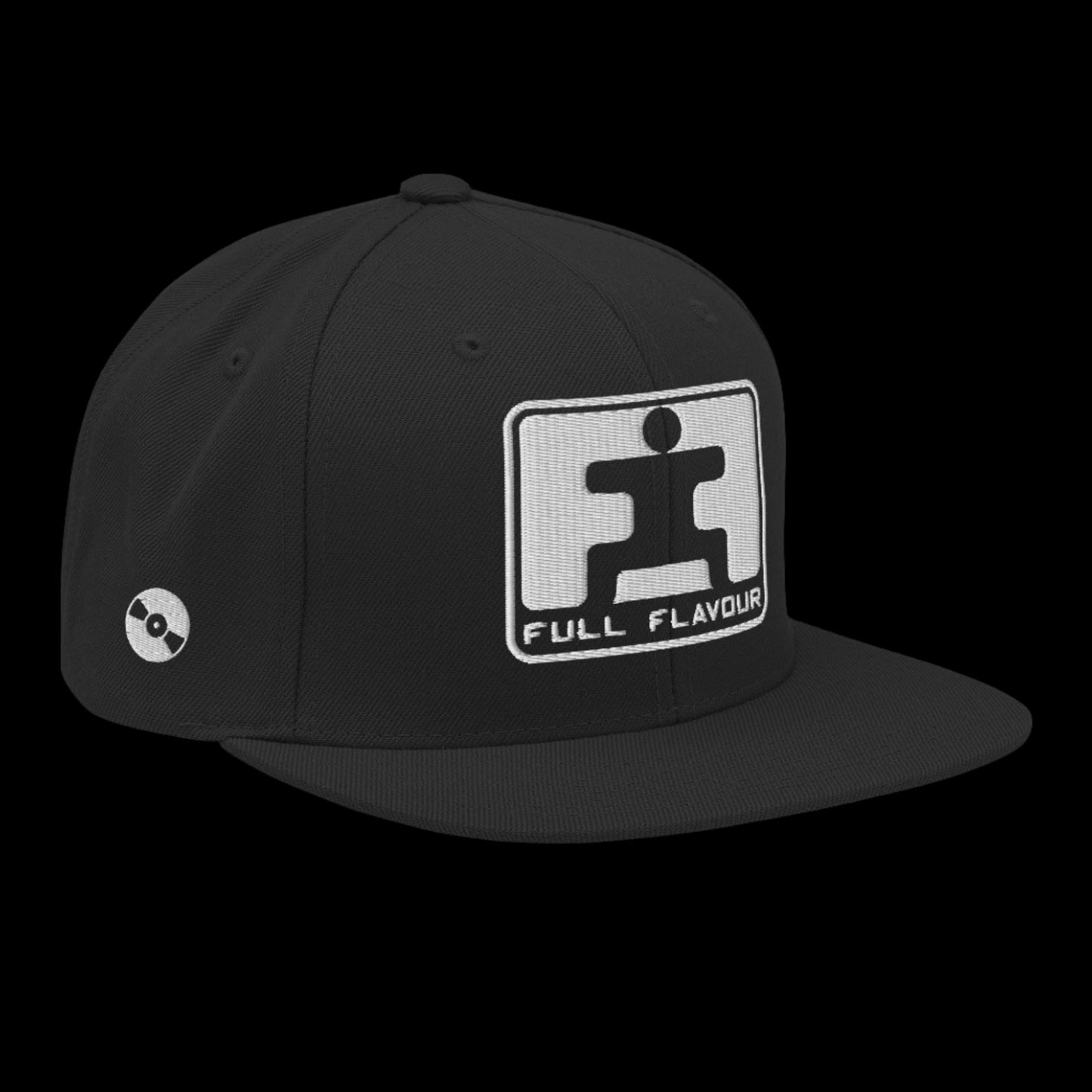 FULL FLAVOUR BLACK SNAPBACK