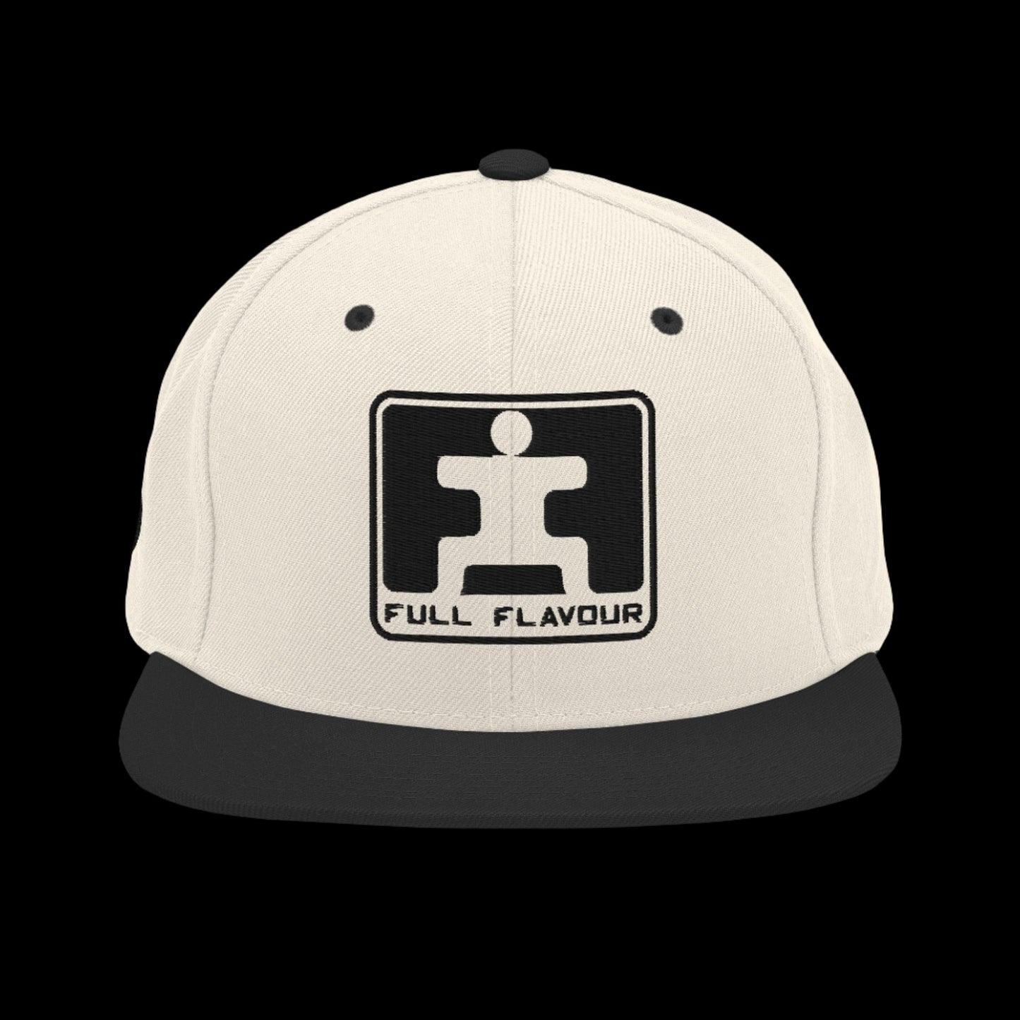 FULL FLAVOUR WHITE SNAPBACK